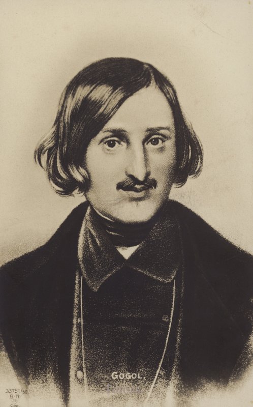Nikolai Gogol, rysk romanförfattare, dramatiker och novellförfattare av German School