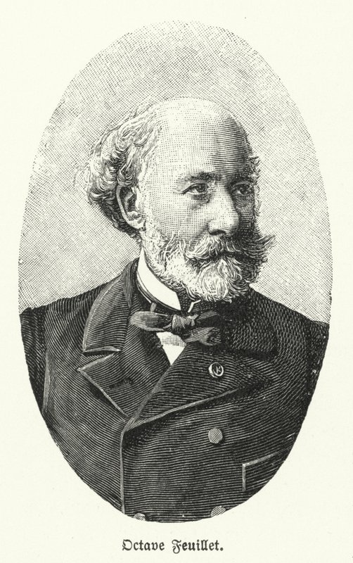 Octave Feuillet, fransk romanförfattare och dramatiker (litho) av German School