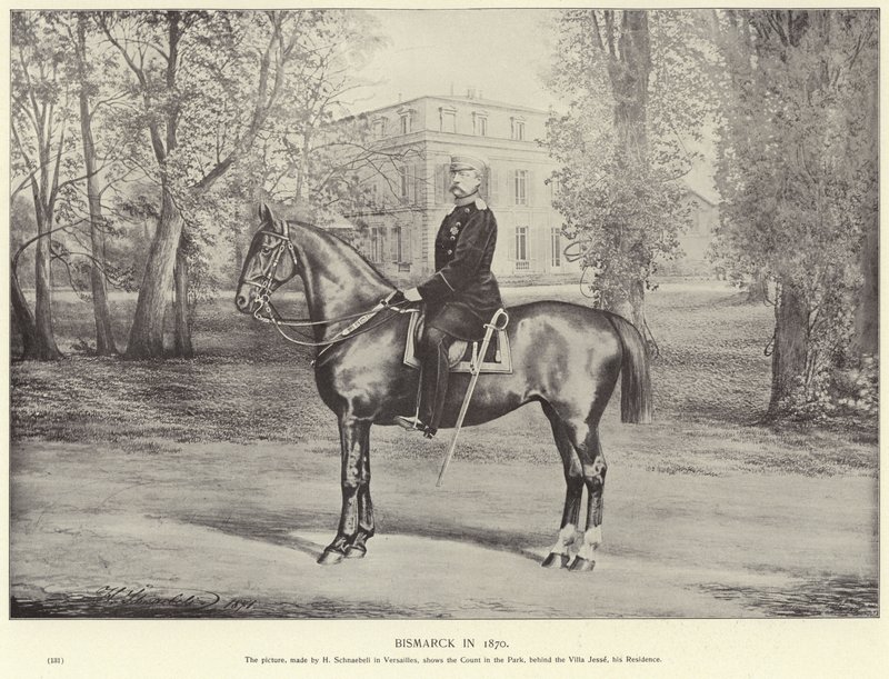 Otto von Bismarck 1870 av German School