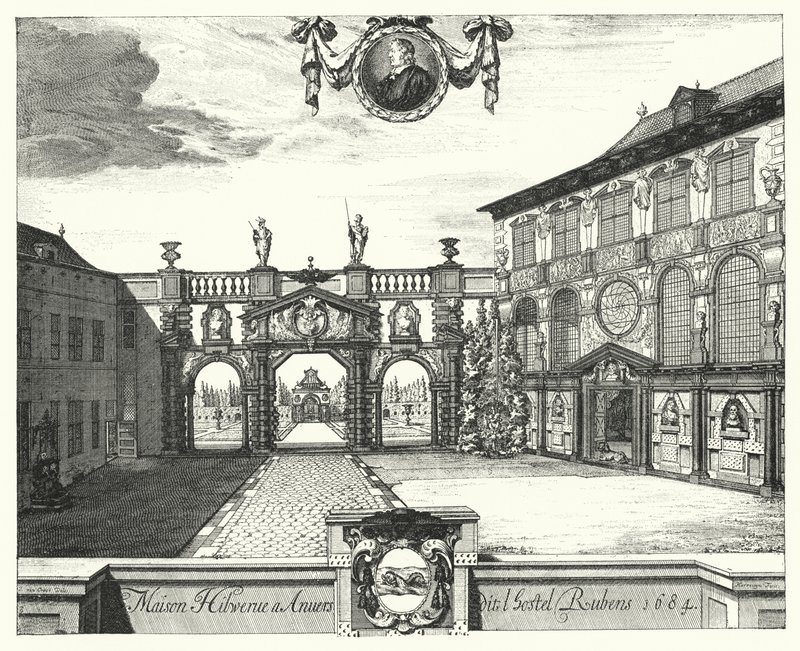 Peter Paul Rubens hus, Antwerpen av German School