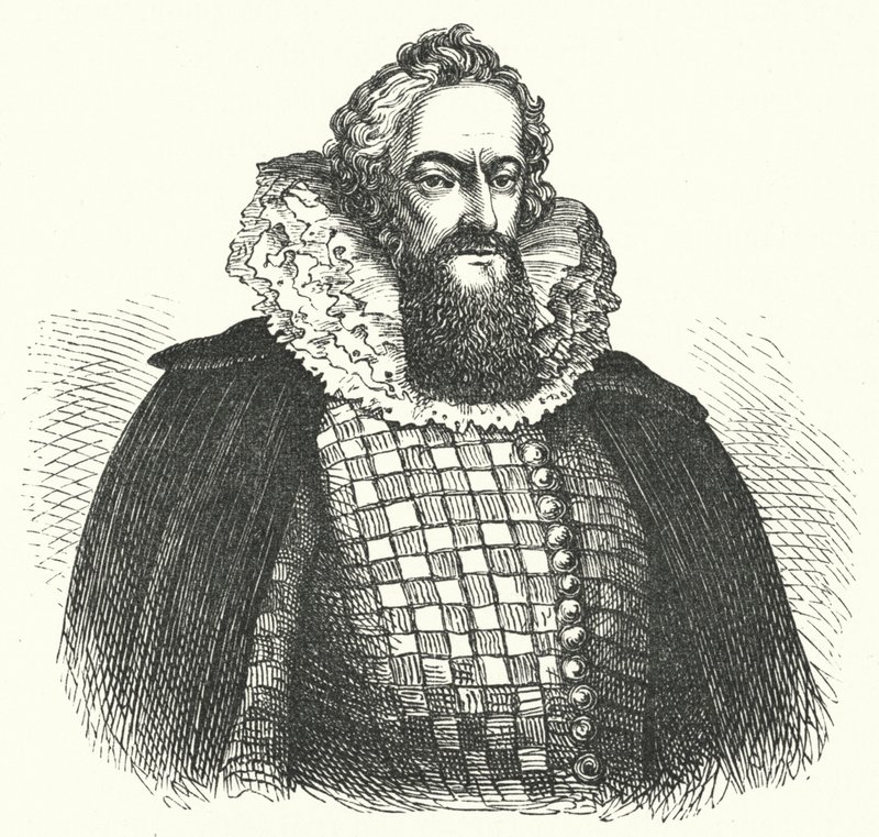 Robert Devereux, 2nd Earl of Essex (gravyr) av German School