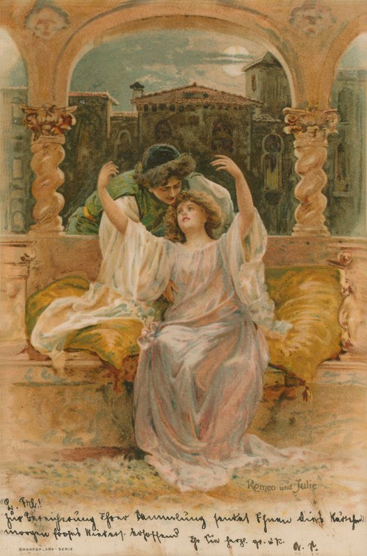 Romeo och Julia, alla hjärtans kort av German School