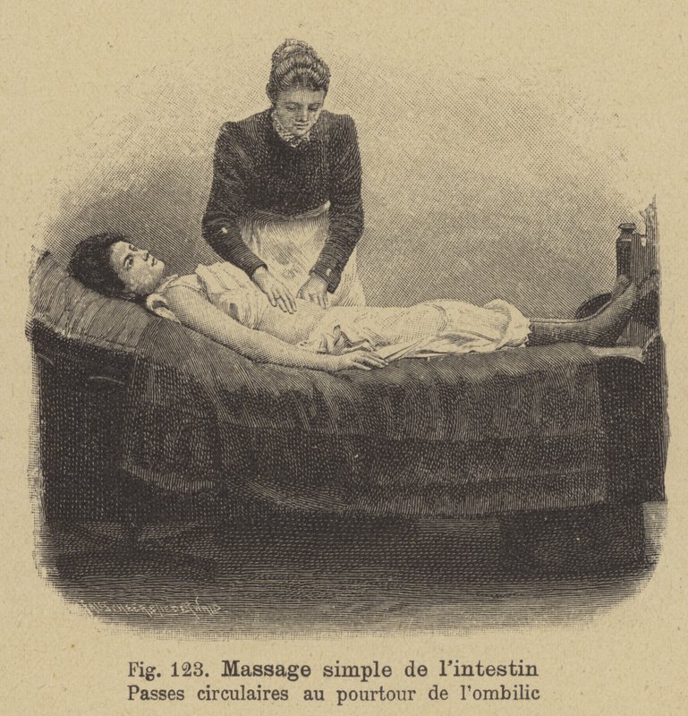 Enkel tarmmassage av German School