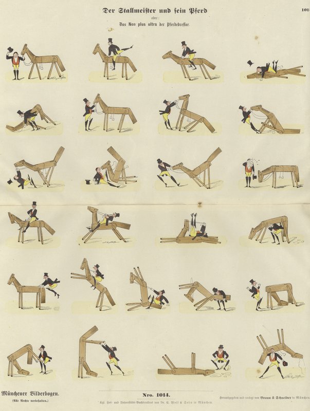 Equerry och hans häst av German School