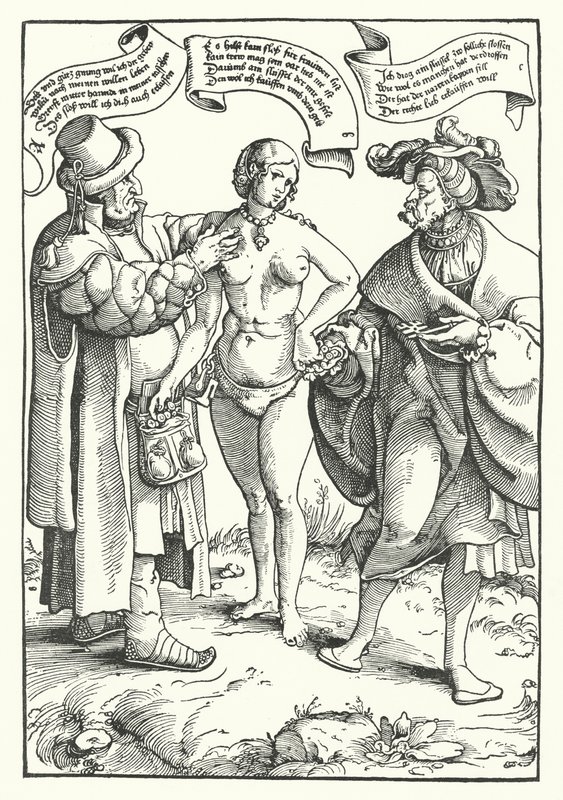 The Unequal Lovers (gravyr) av German School