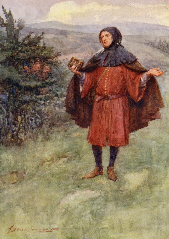 William Shakespeares pjäs: Henrik VI (färglitografi) av Gertrude E. Demain (after) Hammond