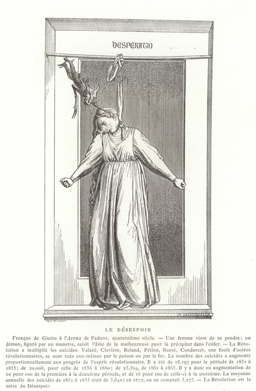 Desperation av Giotto di Bondone