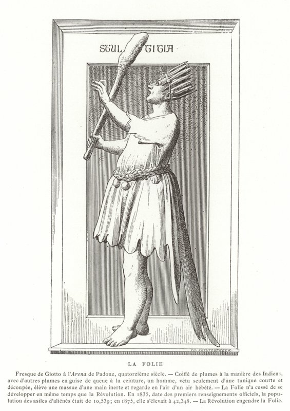 Dåraktighet av Giotto di Bondone