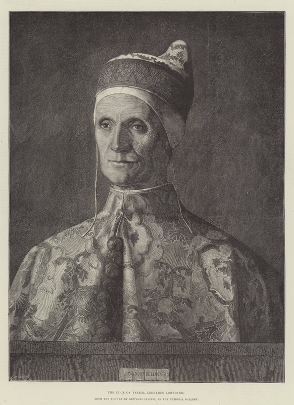 Dogen av Venedig, Leonardo Loredano, i Nationalgalleriet av Giovanni Bellini