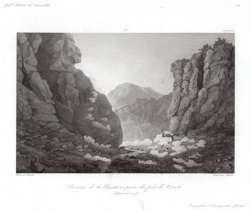 Korsning av Brenta av Giuseppe Pietro Bagetti