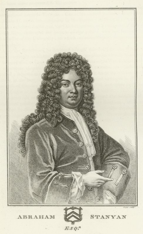 Abraham Stanyan, advokat av Godfrey Kneller