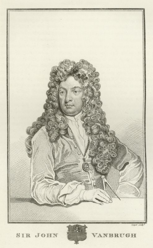 Sir John Vanbrugh av Godfrey Kneller