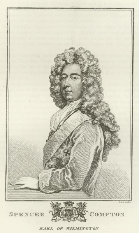 Spencer Compton, Earl of Wilmington av Godfrey Kneller