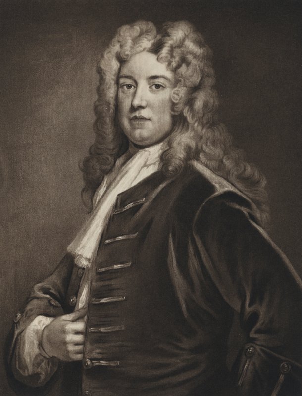 Robert Walpole, Earl of Orford (litho) av Godfrey (after) Kneller