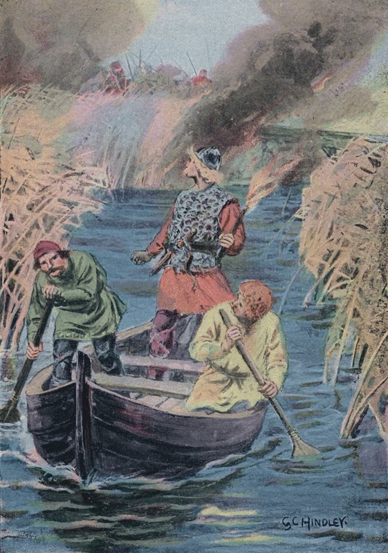 Häråt sätter Wake eld på rusen av Godfrey C. Hindley