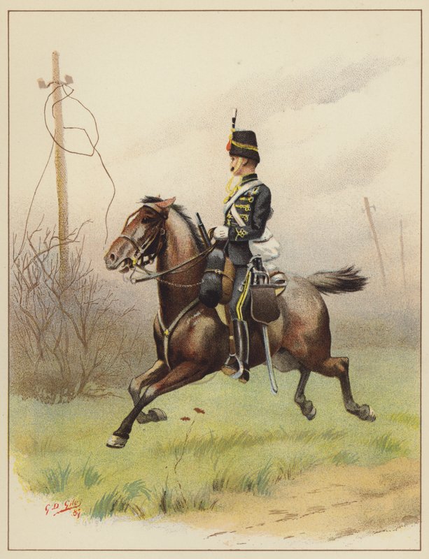 Den 10:e (Prince of Wales Own Royal) Hussars av Godfrey Douglas Giles