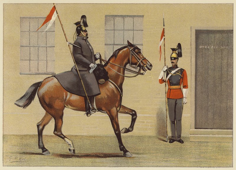 Den 16:e (Queens) Lancers av Godfrey Douglas Giles