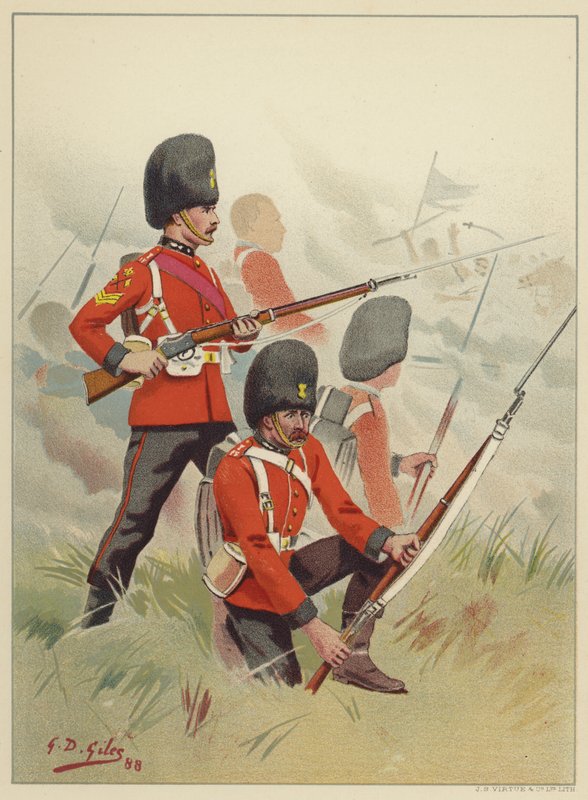 Den 87:e, Princess Victorias (Royal Irish Fusiliers) av Godfrey Douglas Giles