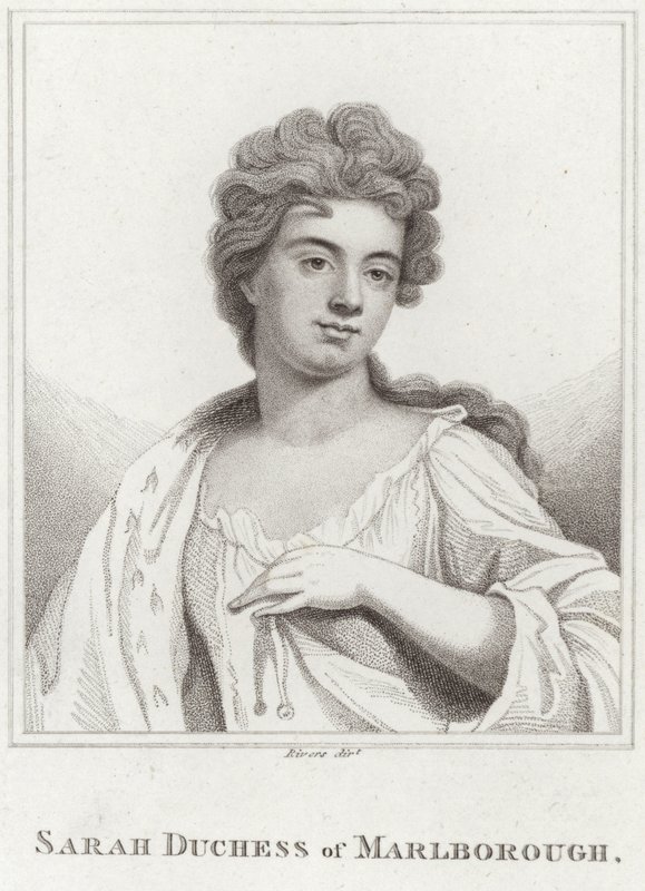 Porträtt av Sarah, hertiginna av Marlborough av Godfrey Kneller
