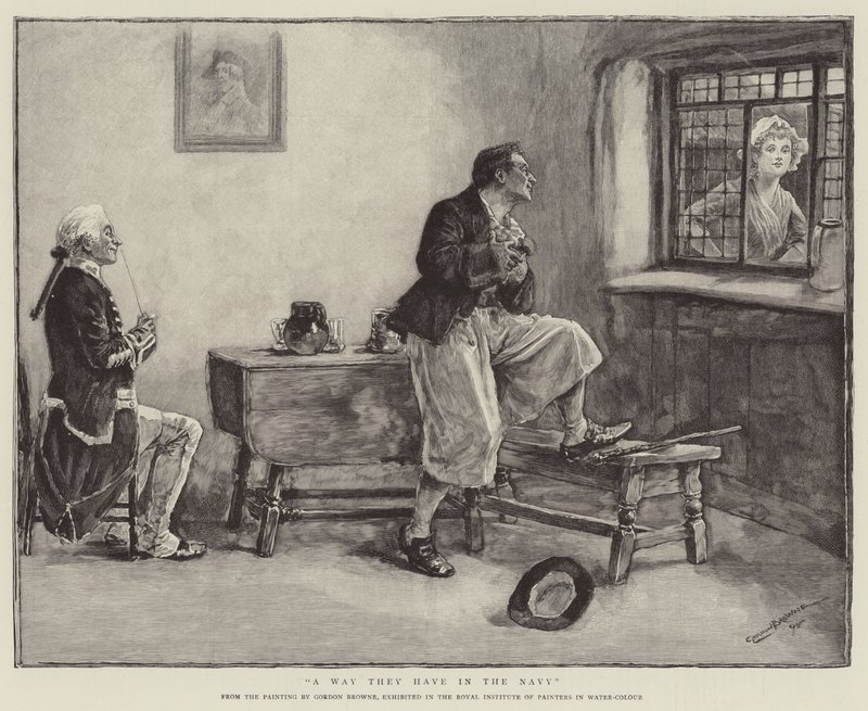 Ett sätt de har i marinen av Gordon Frederick Browne