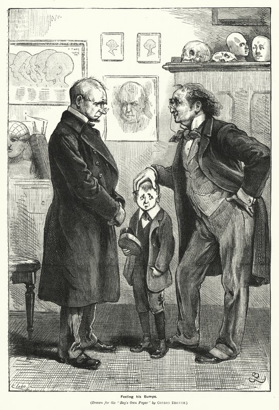 Att känna sina stötar (gravyr) av Gordon Frederick (after) Browne