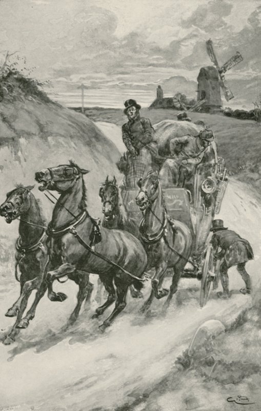 En scencoach i gamla tider av Gordon Frederick Browne