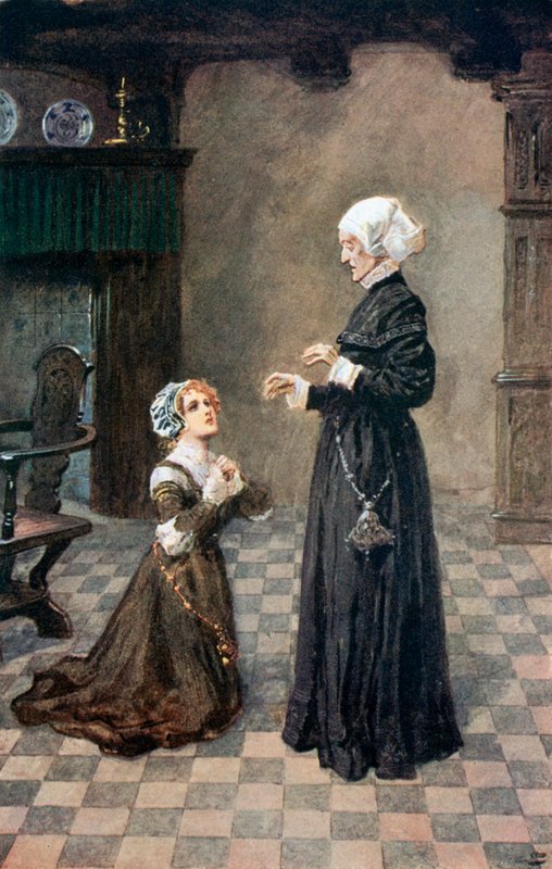 Begyndte at bede ynkeligt til hende for Benådningsswed av Gordon Frederick Browne