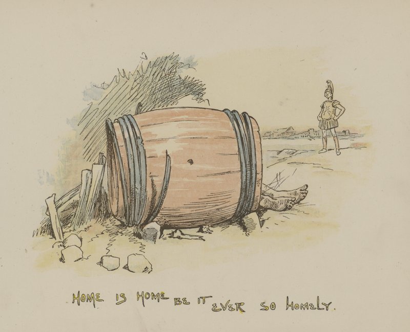 Home Is Home oavsett om det är så hemtrevligt av Gordon Frederick Browne
