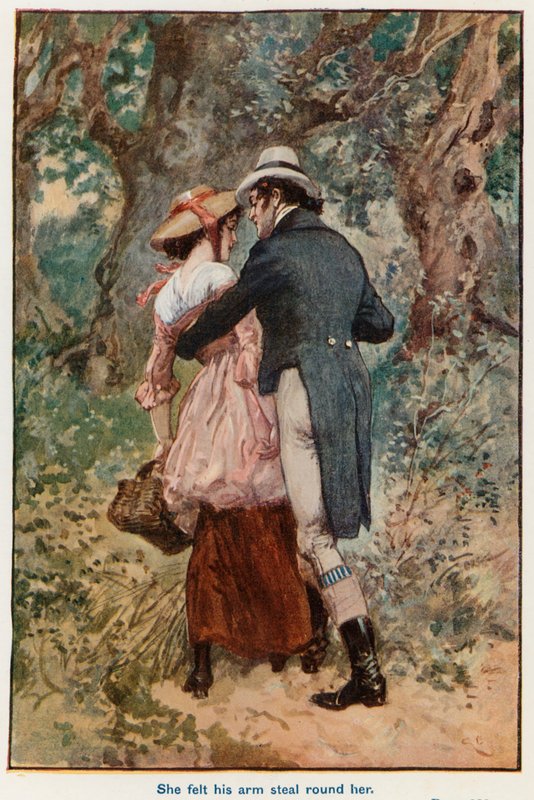 Illustration för Adam Bede av Gordon Frederick Browne