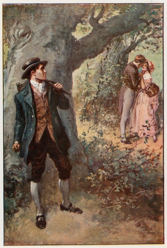 Illustration för Adam Bede av Gordon Frederick Browne