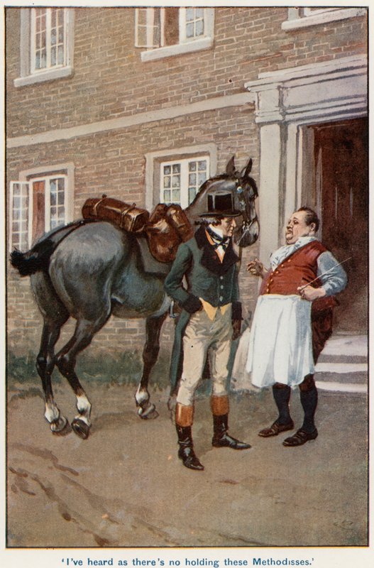 Illustration för Adam Bede av Gordon Frederick Browne