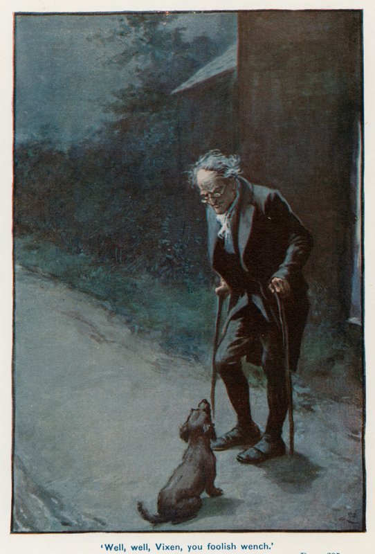 Illustration för Adam Bede av Gordon Frederick Browne