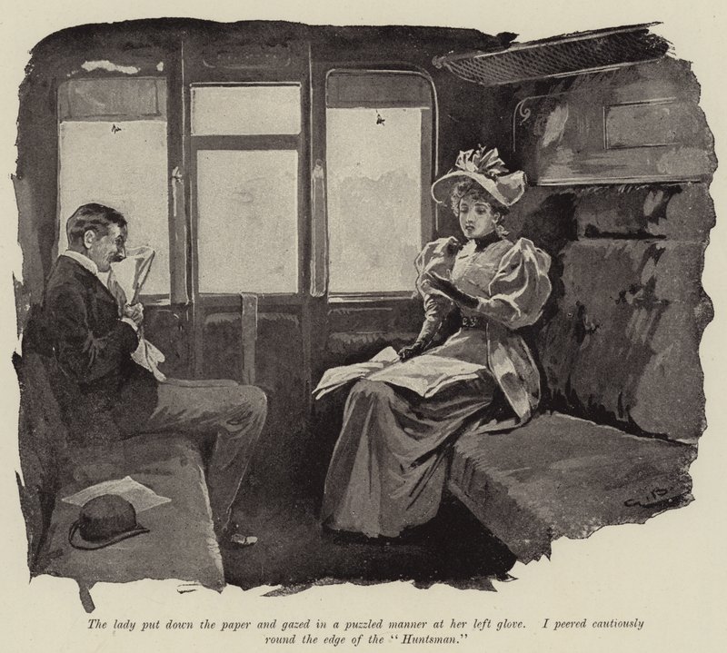 Illustration till Just a Short Story, av Arthur Hughes av Gordon Frederick Browne