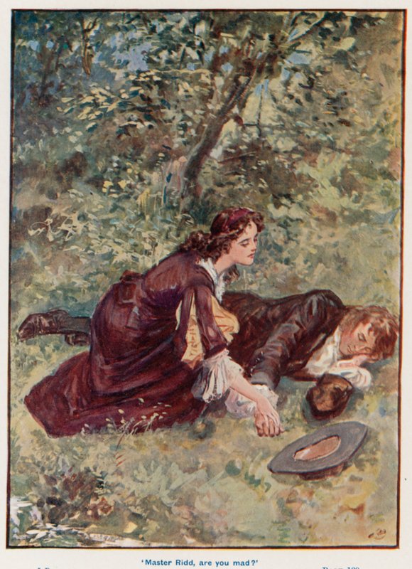 Illustration för Lorna Doone av Gordon Frederick Browne