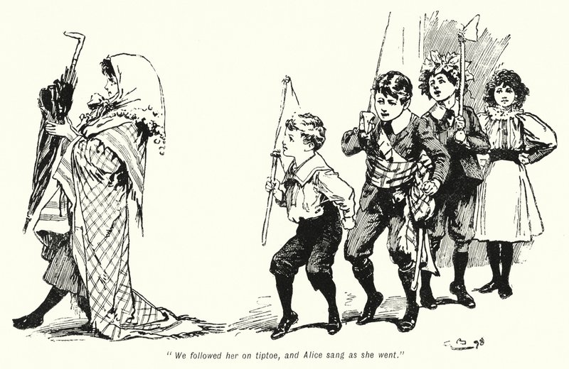 Illustration till The Story of the Treasure Seekers av E Nesbit (litho) av Gordon Frederick Browne