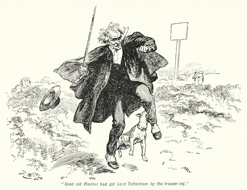 Illustration till The Story of the Treasure Seekers av E Nesbit (litho) av Gordon Frederick Browne
