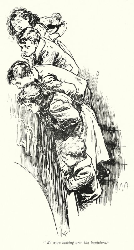 Illustration till The Story of the Treasure Seekers av E Nesbit (litho) av Gordon Frederick Browne
