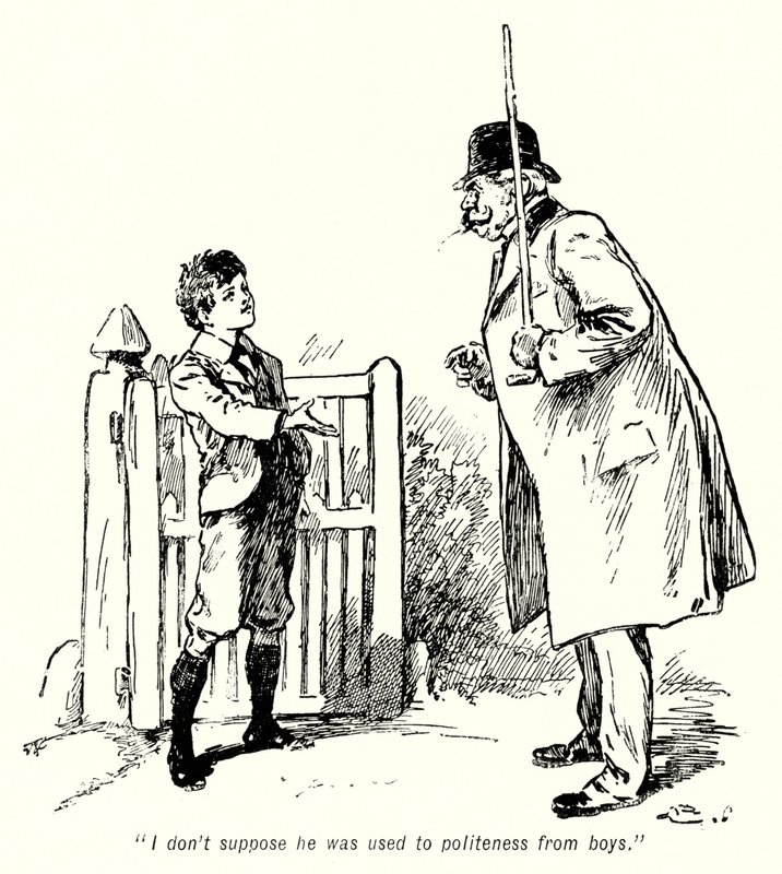 Illustration till The Story of the Treasure Seekers av E Nesbit (litho) av Gordon Frederick Browne