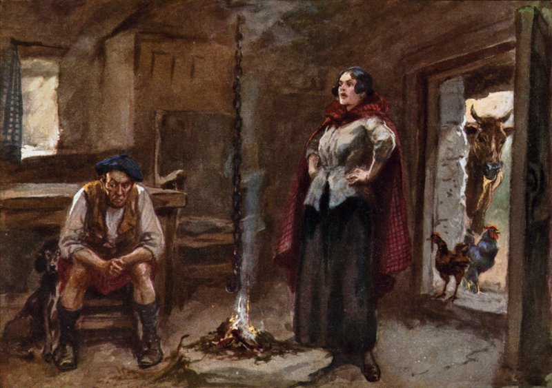 Illustration för Sagan om kitteln av Gordon Frederick Browne