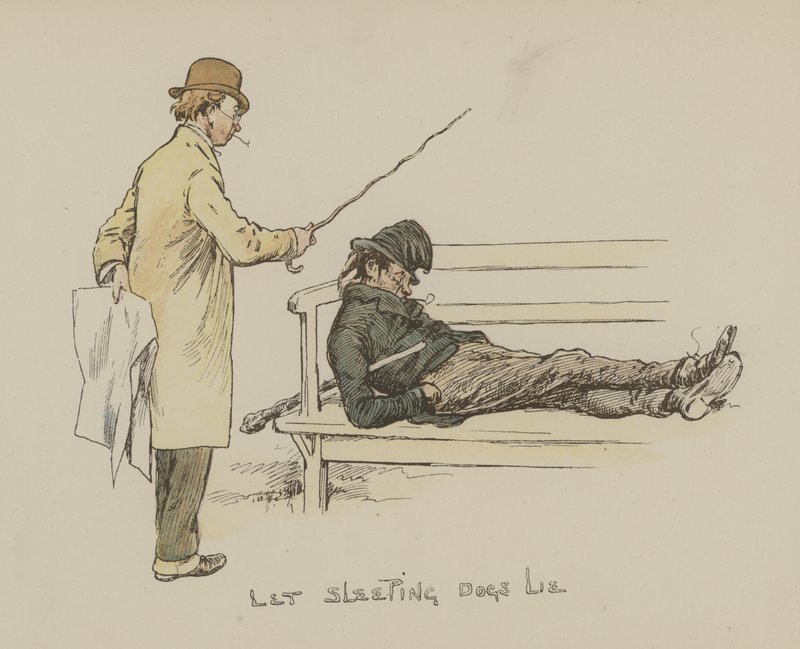 Låt sovande hundar ligga av Gordon Frederick Browne