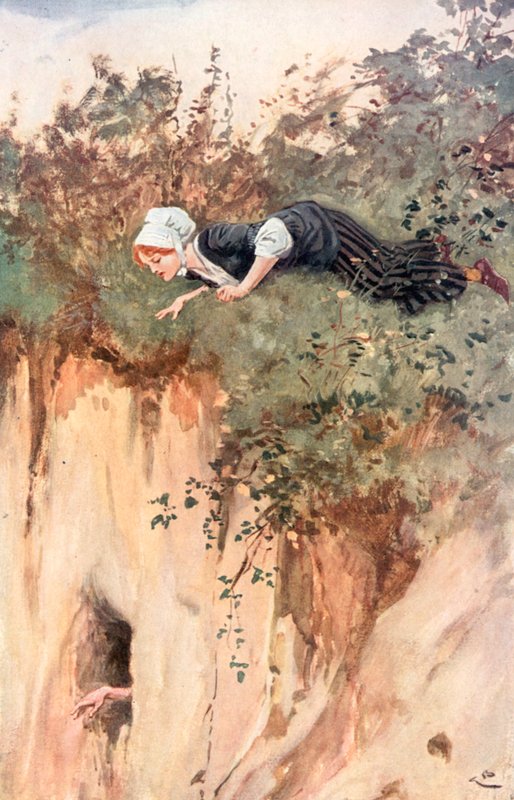 Margareta. . . Glider sin kropp framåt som en orm av Gordon Frederick Browne