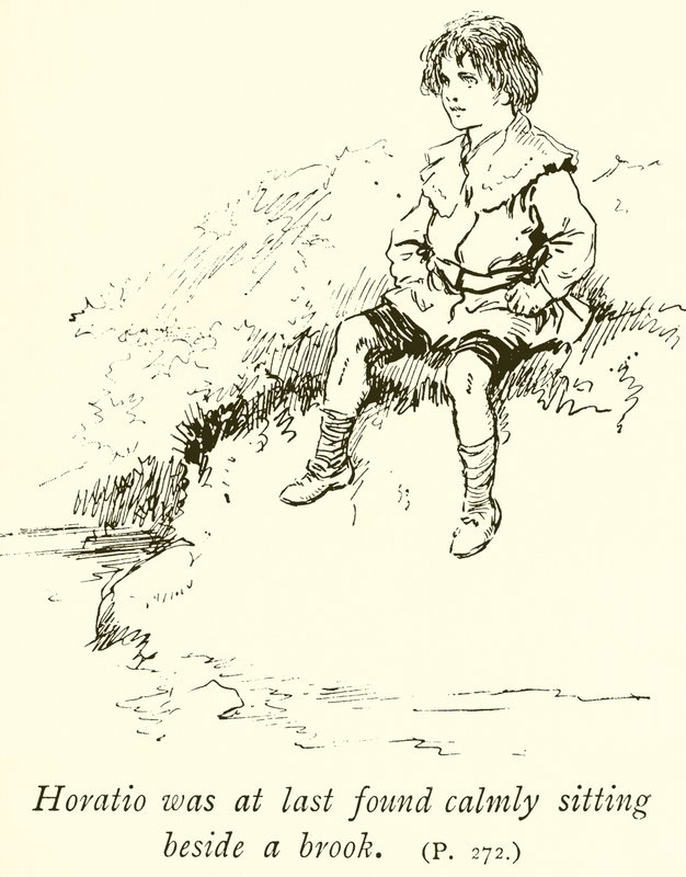 Nelson som pojke av Gordon Frederick Browne