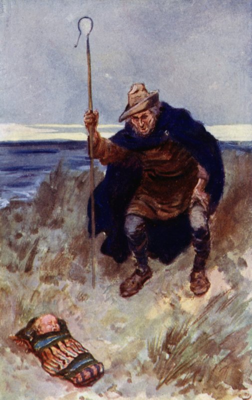 Det övergivna barnet hittades av en herde av Gordon Frederick Browne