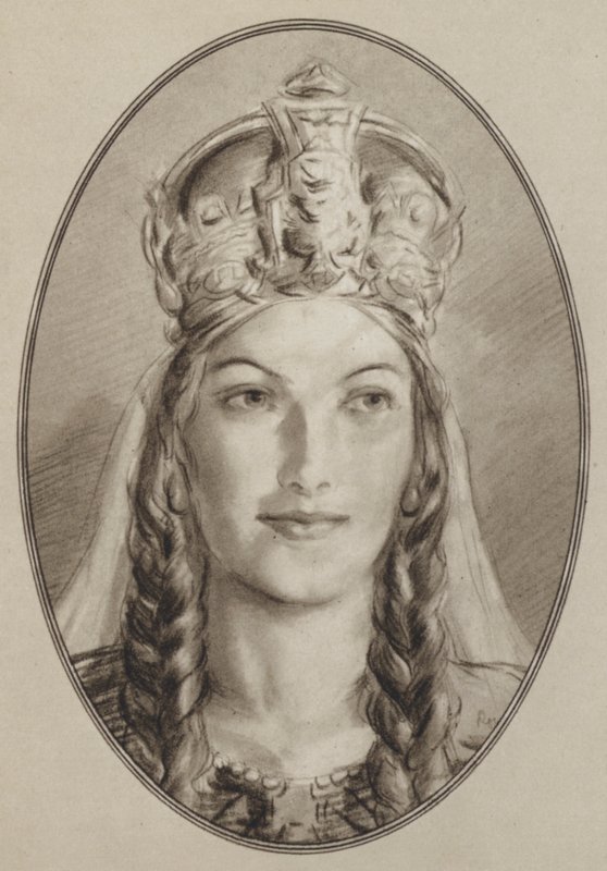 Kejsarinnan Theodora (litho) av Gordon Ross