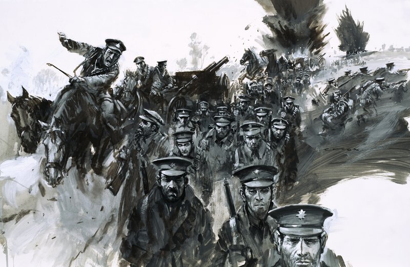Vid Mons 1914 inträffade en rad misstag som ledde till en lång reträtt genom Frankrike av Graham Coton
