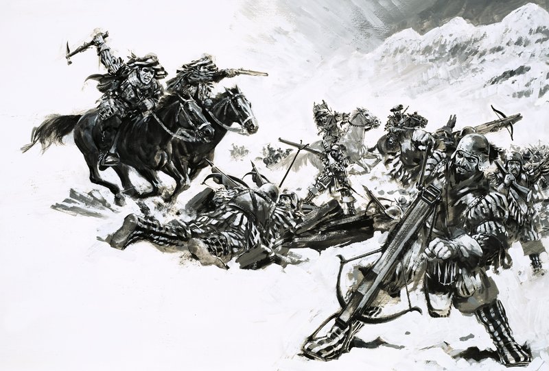 Giovanni de Medici ledde en armé av mördare som kallades de svarta banden av Graham Coton