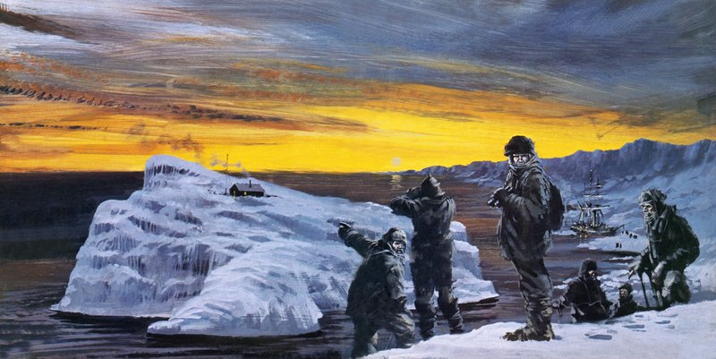 Olycksbådande expedition till Antarktis av Graham Coton