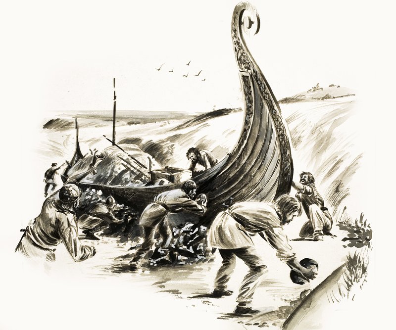 Borttappade och upphittade De segerrika vikingarna av Graham Coton