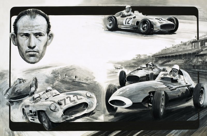 Stirling Moss av Graham Coton