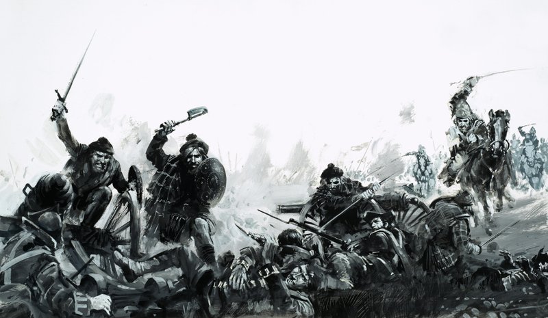 Slaget vid Culloden av Graham Coton